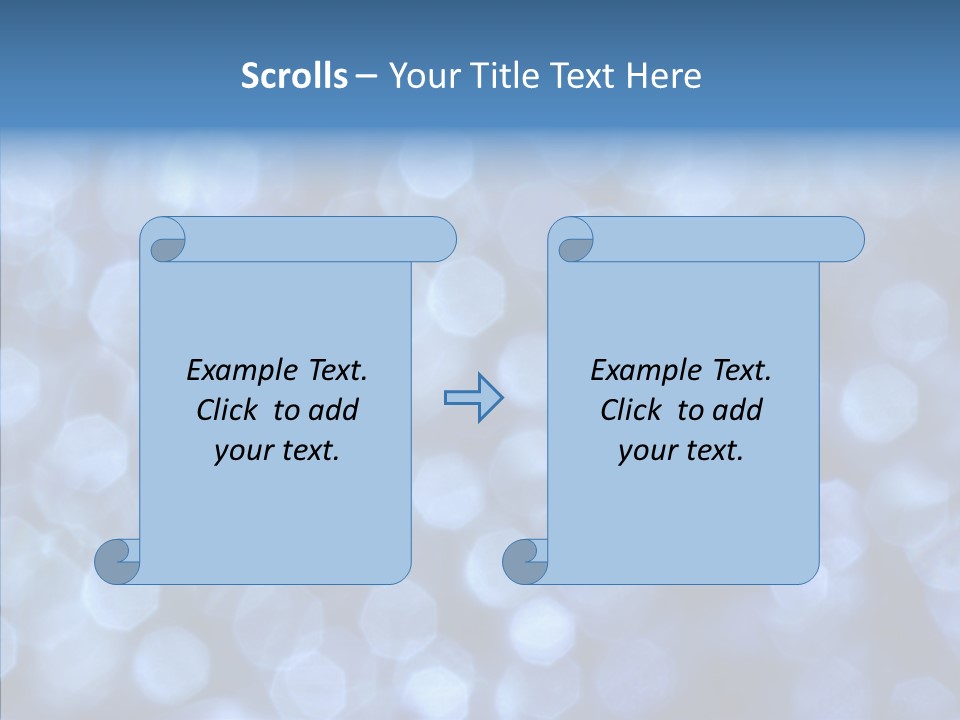 Night Shine Abstract PowerPoint Template