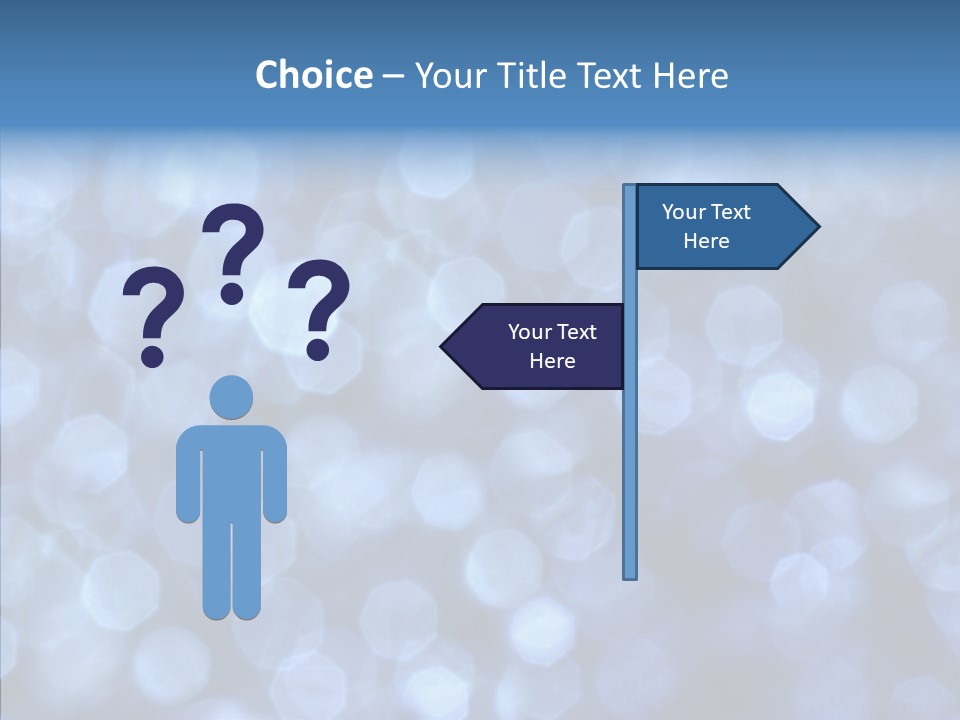 Night Shine Abstract PowerPoint Template