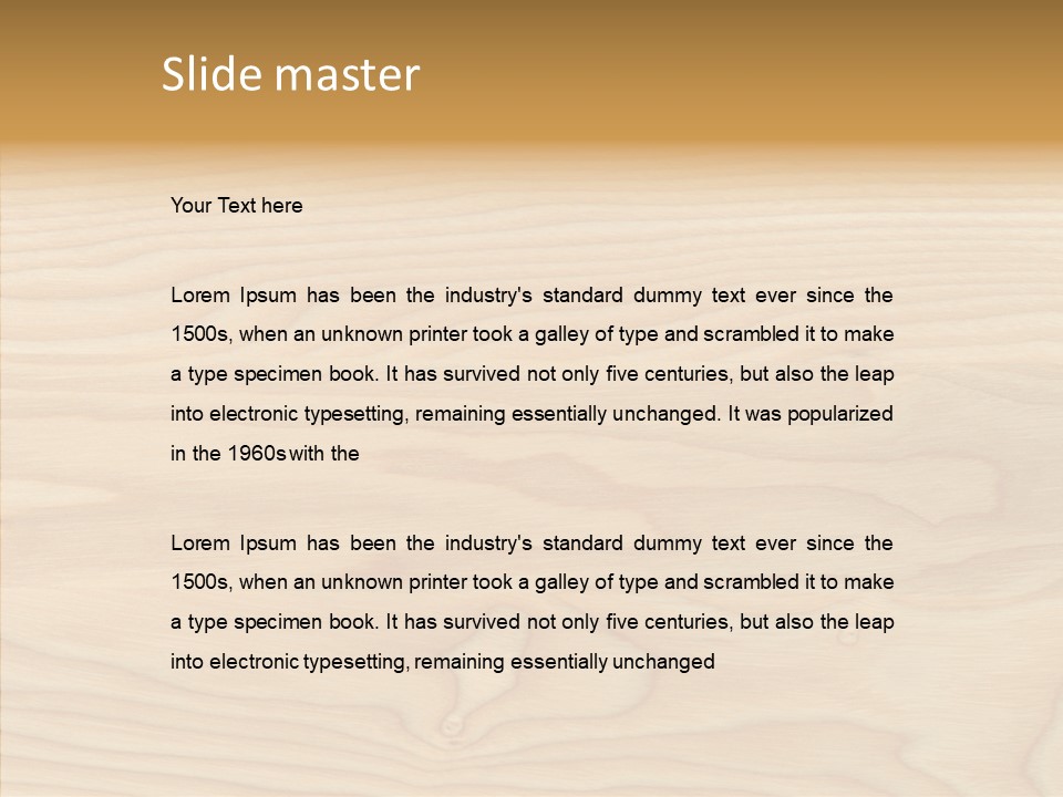 Bright Structure Ring PowerPoint Template