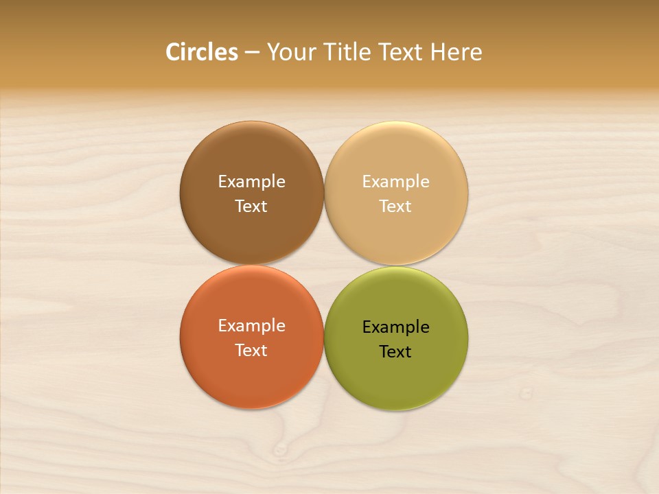 Bright Structure Ring PowerPoint Template