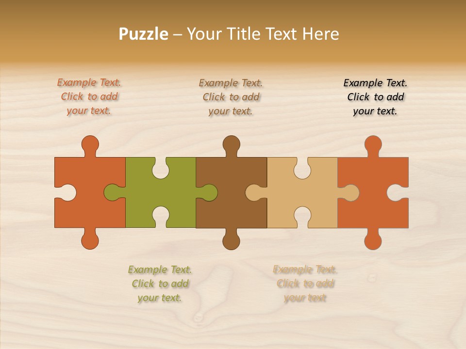 Bright Structure Ring PowerPoint Template