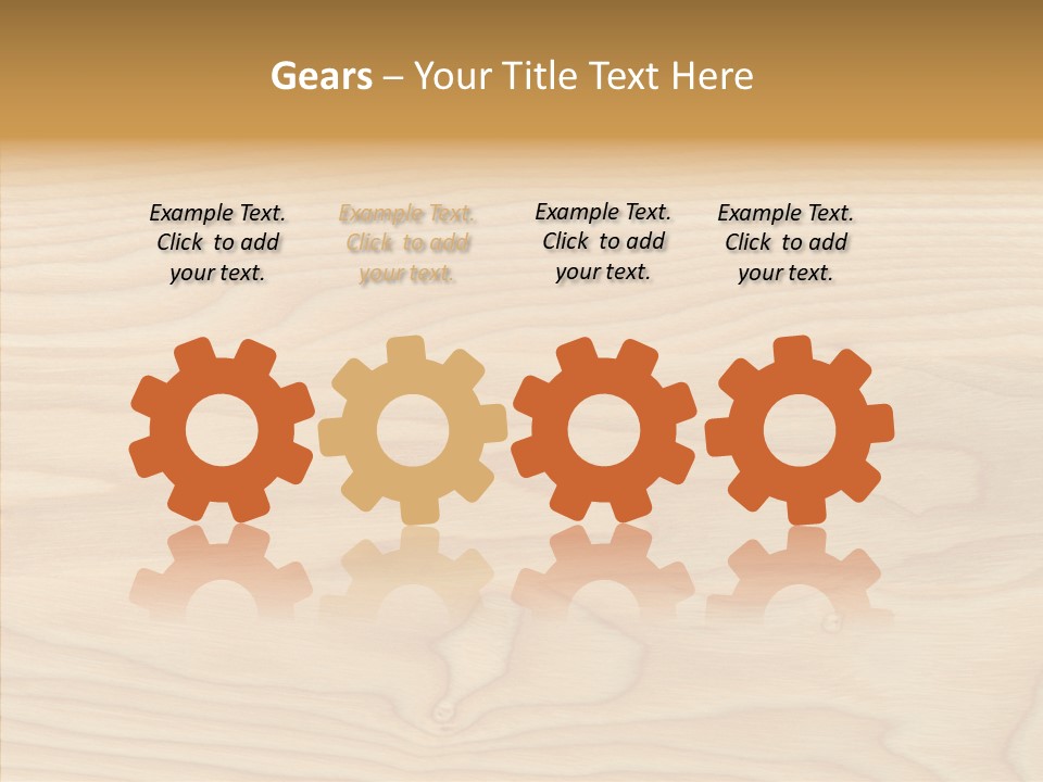 Bright Structure Ring PowerPoint Template