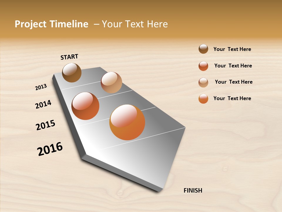 Bright Structure Ring PowerPoint Template