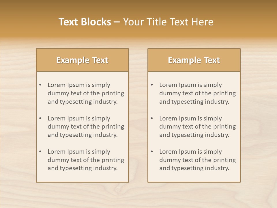 Bright Structure Ring PowerPoint Template