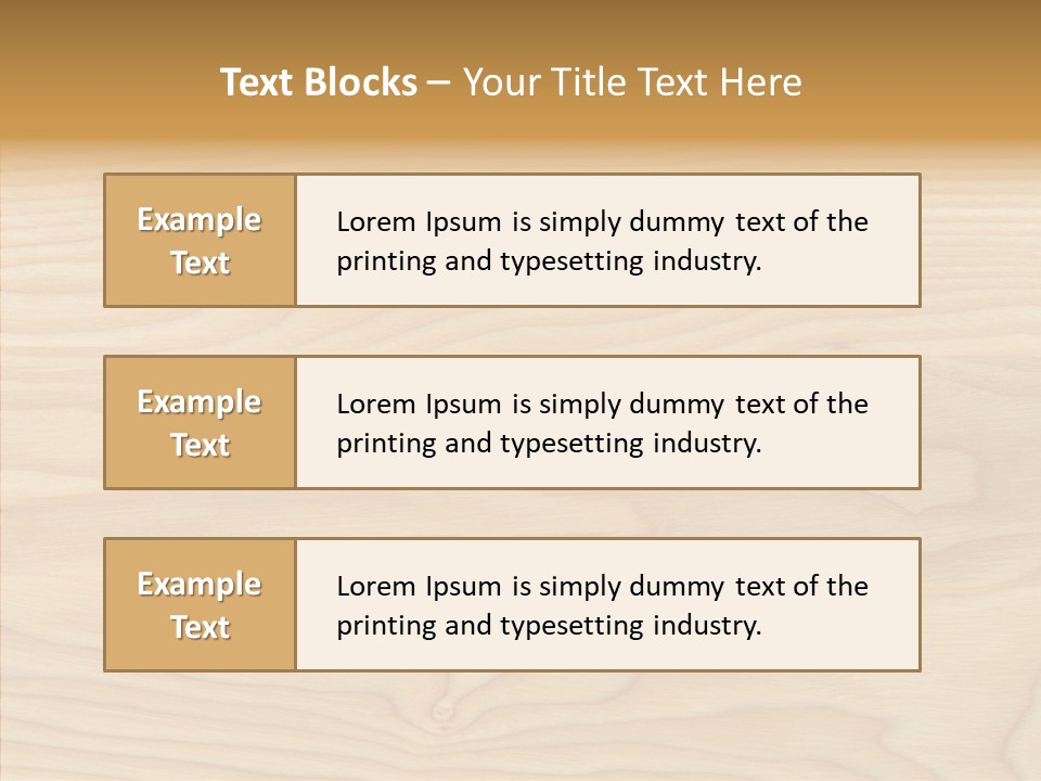 Bright Structure Ring PowerPoint Template
