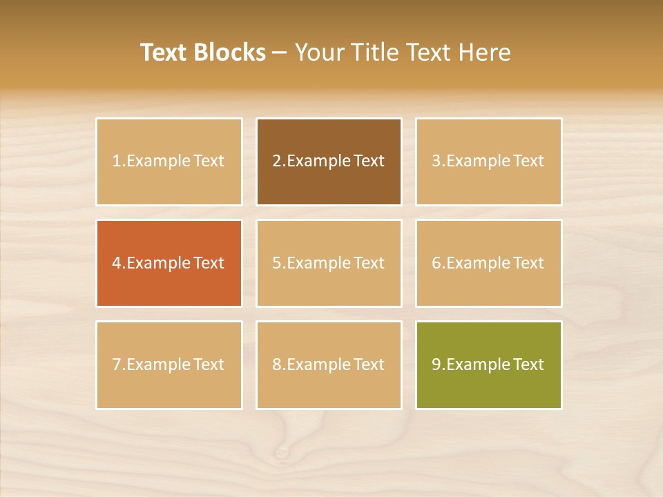 Bright Structure Ring PowerPoint Template