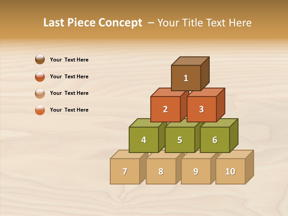 Bright Structure Ring PowerPoint Template