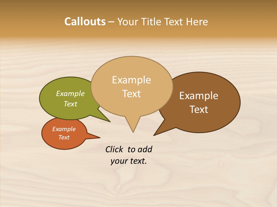 Bright Structure Ring PowerPoint Template