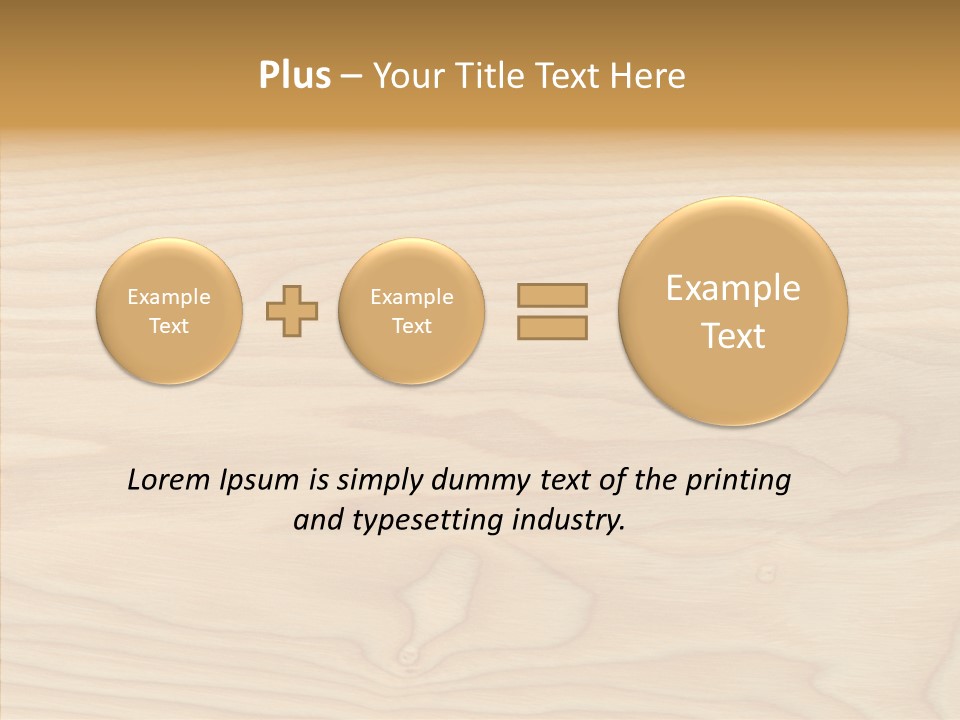 Bright Structure Ring PowerPoint Template