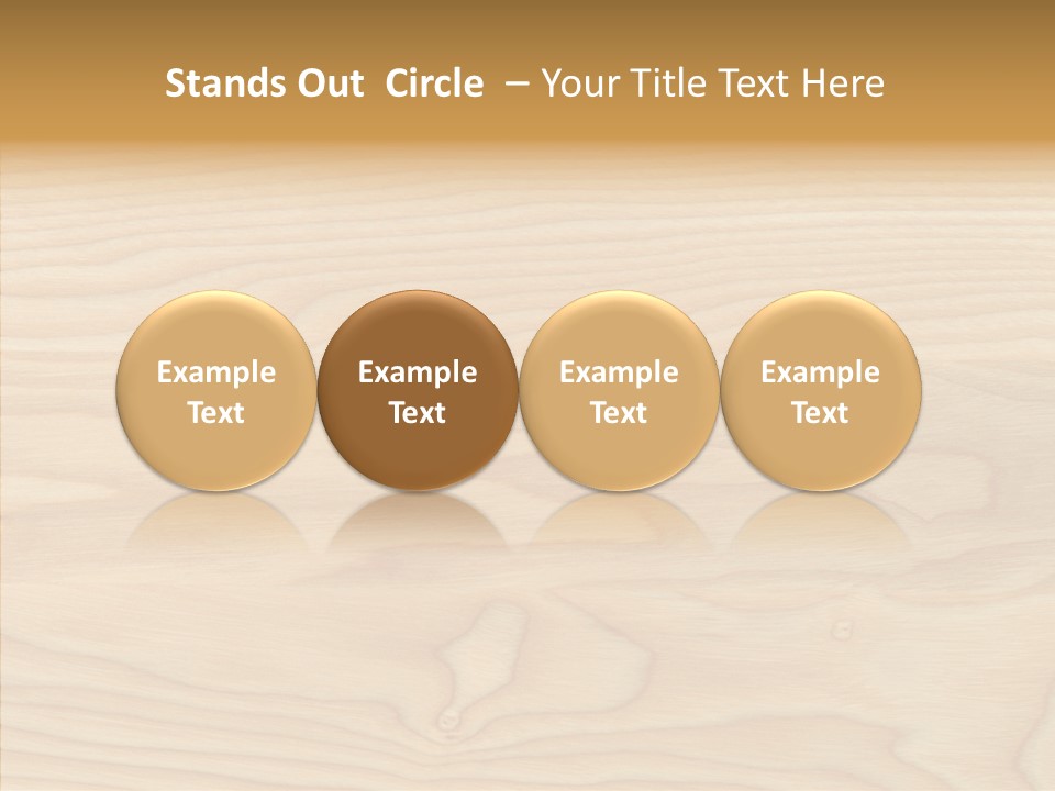 Bright Structure Ring PowerPoint Template