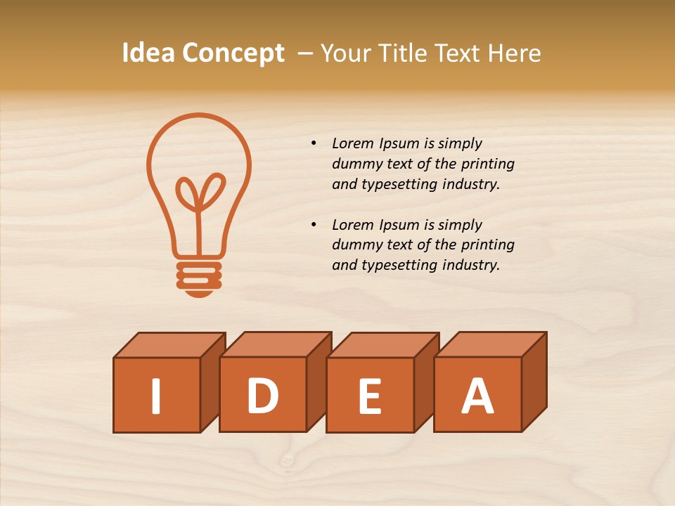 Bright Structure Ring PowerPoint Template