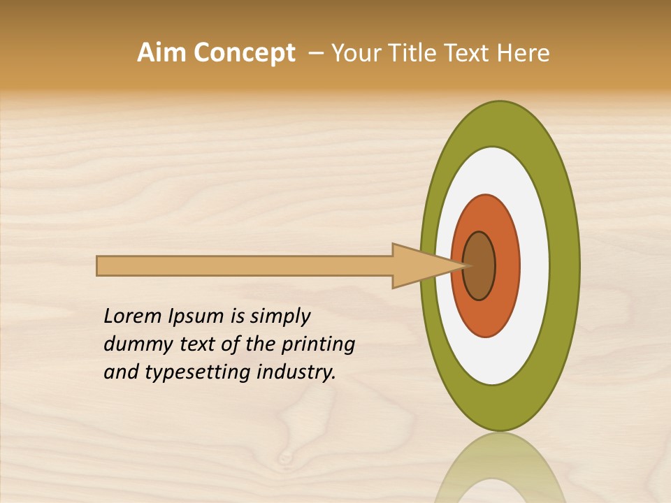 Bright Structure Ring PowerPoint Template