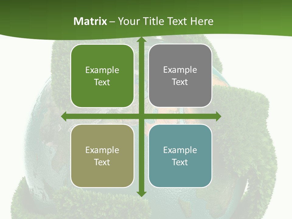 Eco Concept Blue PowerPoint Template