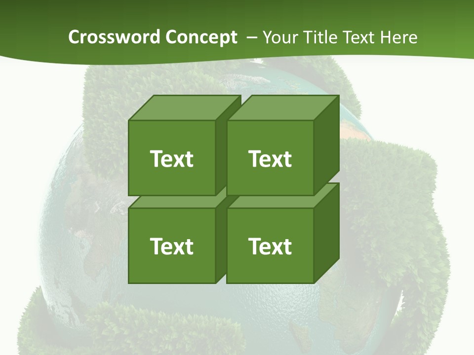 Eco Concept Blue PowerPoint Template