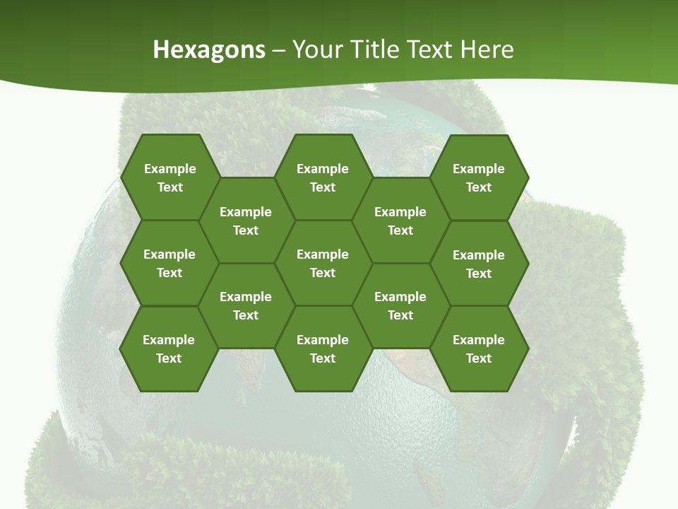 Eco Concept Blue PowerPoint Template