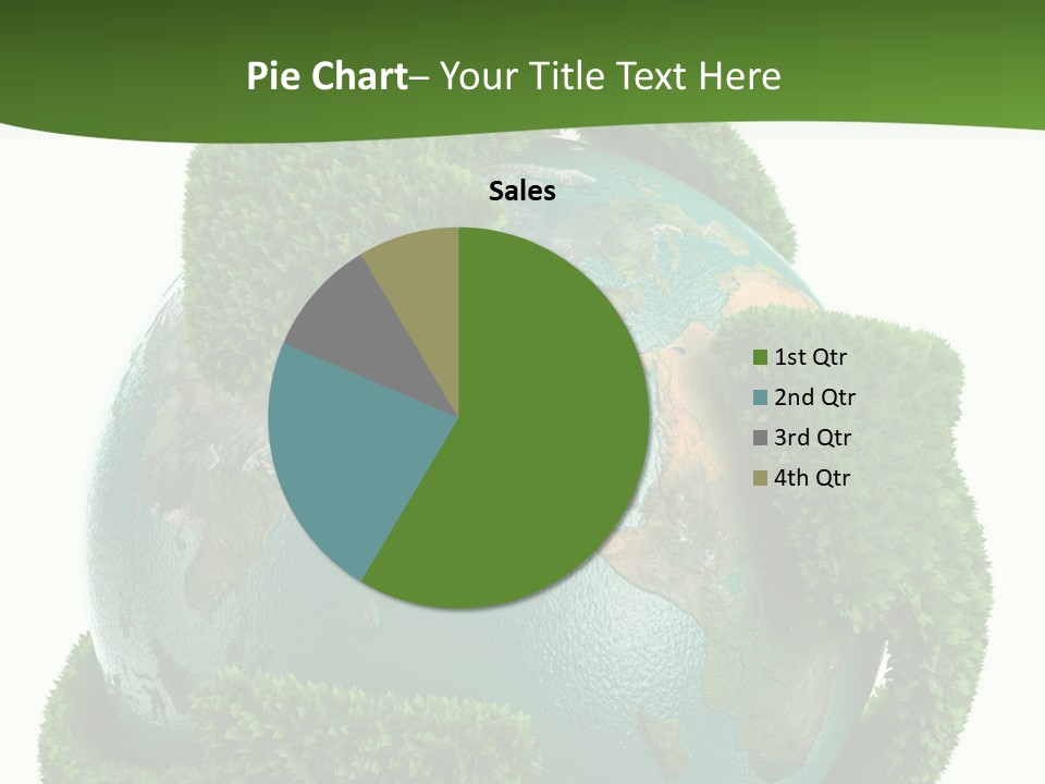 Eco Concept Blue PowerPoint Template