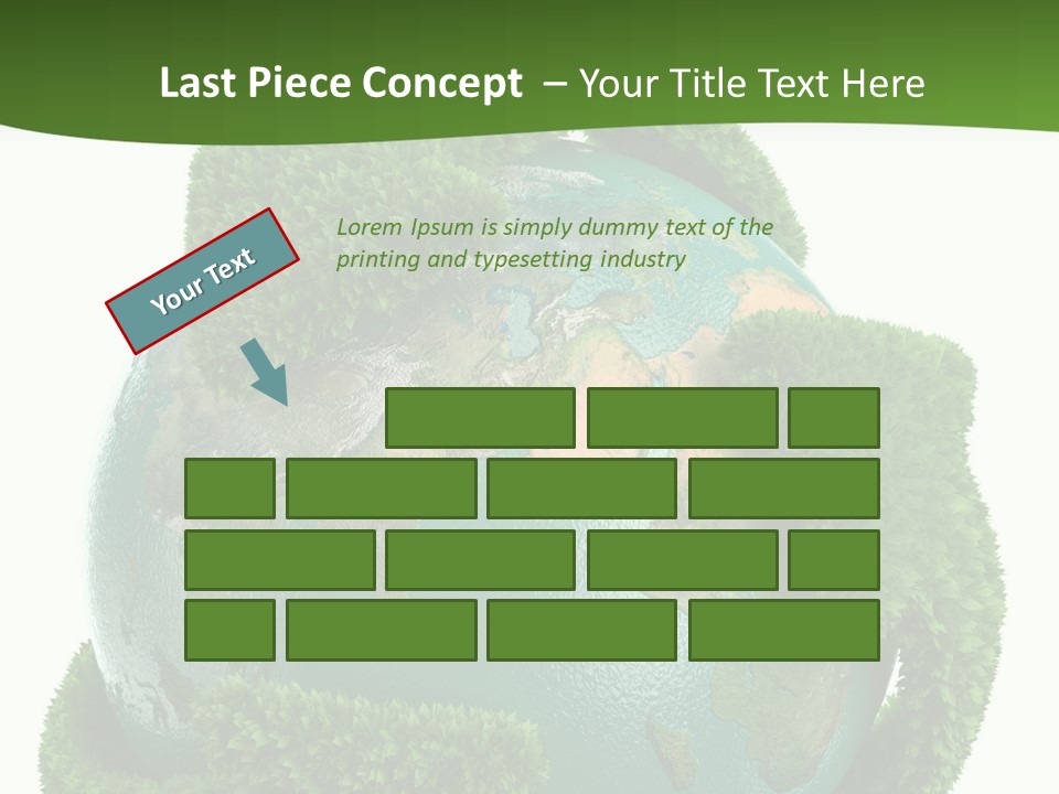 Eco Concept Blue PowerPoint Template