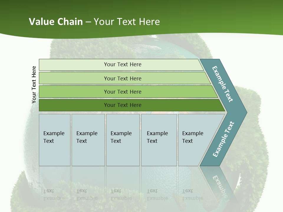 Eco Concept Blue PowerPoint Template