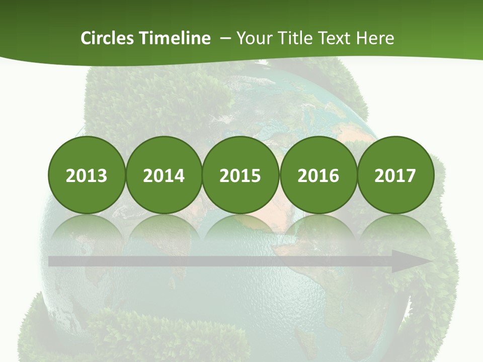 Eco Concept Blue PowerPoint Template