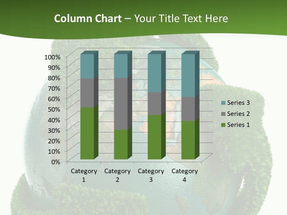 Eco Concept Blue PowerPoint Template