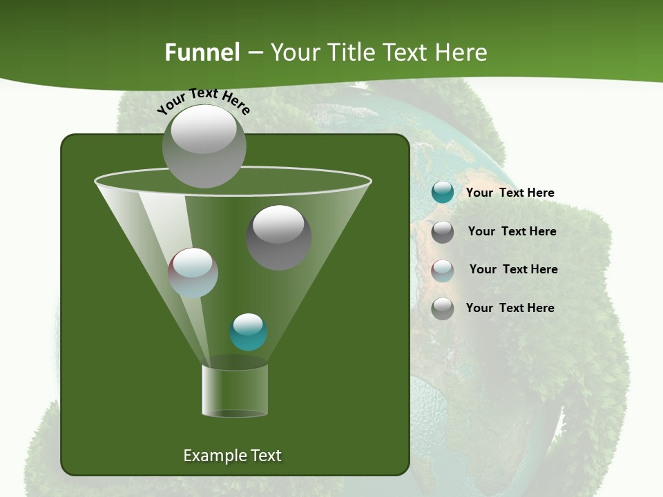 Eco Concept Blue PowerPoint Template