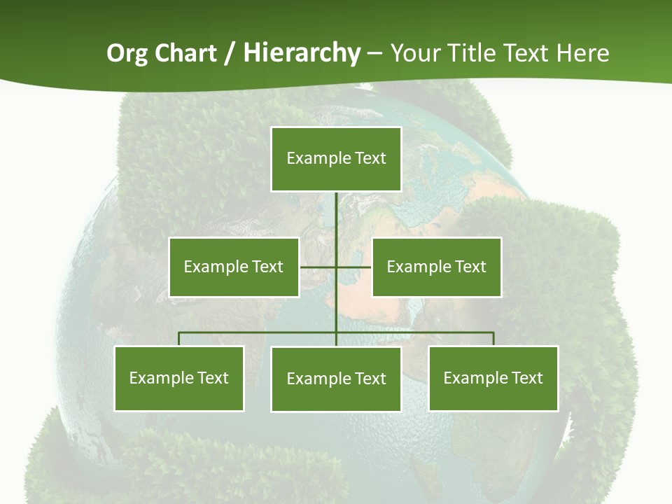 Eco Concept Blue PowerPoint Template