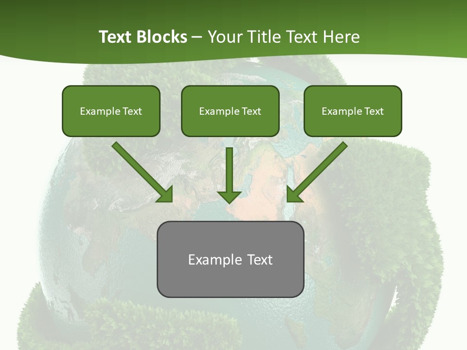 Eco Concept Blue PowerPoint Template