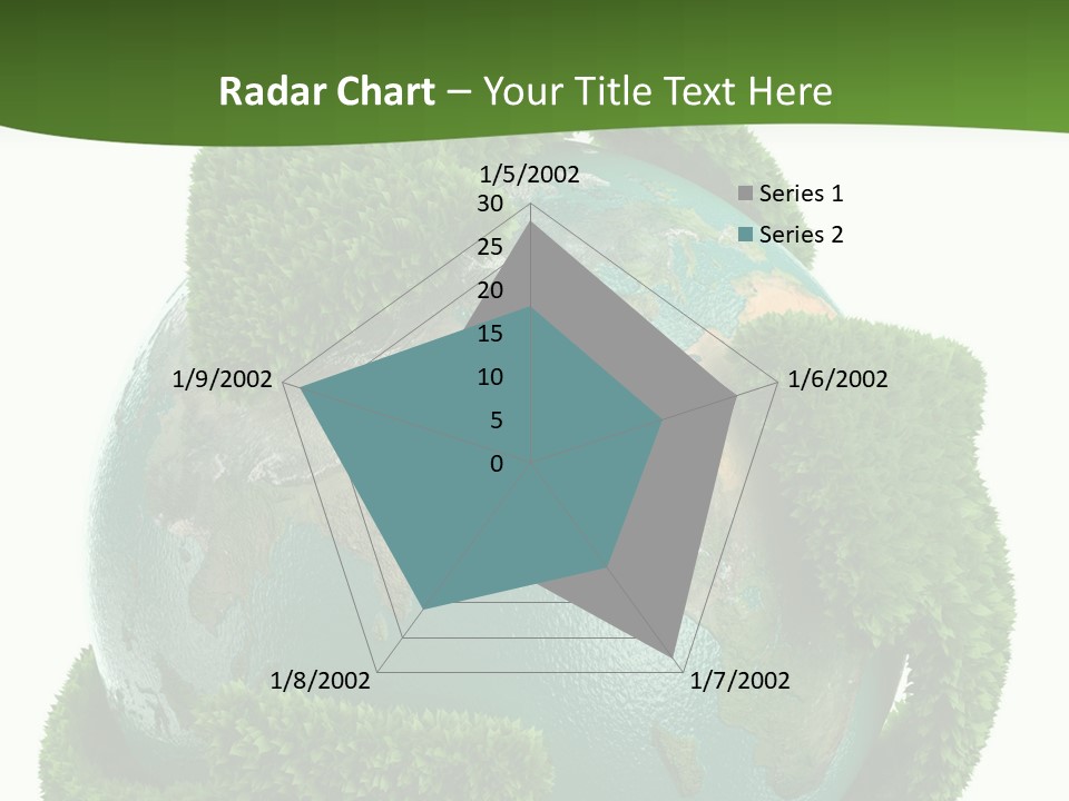 Eco Concept Blue PowerPoint Template