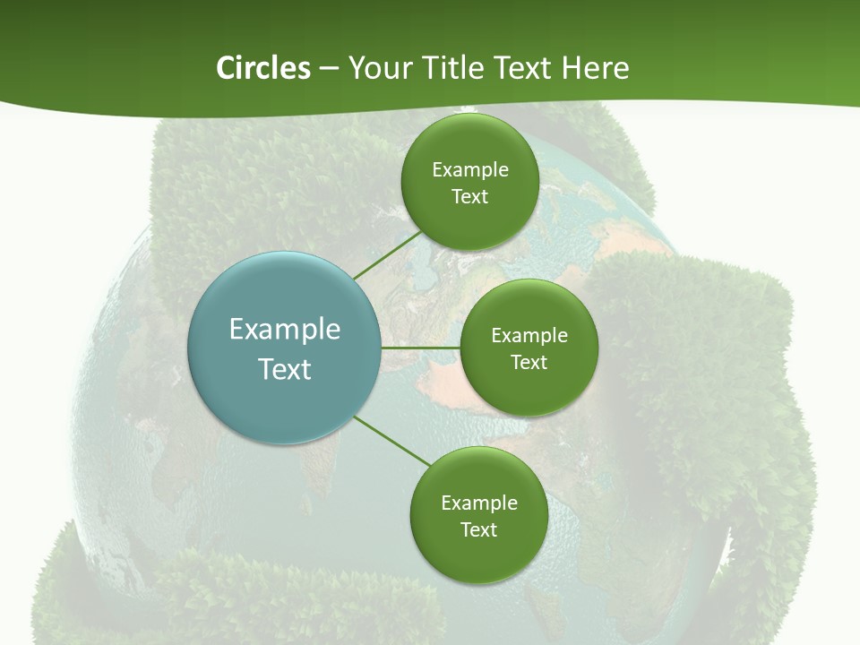 Eco Concept Blue PowerPoint Template