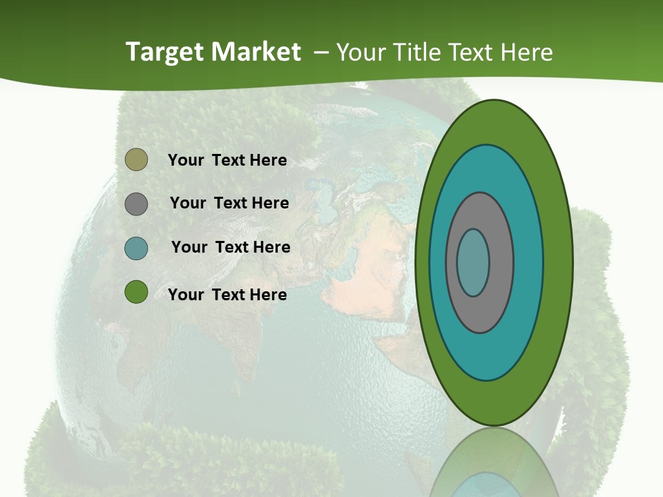 Eco Concept Blue PowerPoint Template