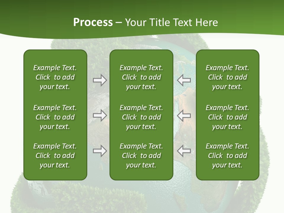 Eco Concept Blue PowerPoint Template