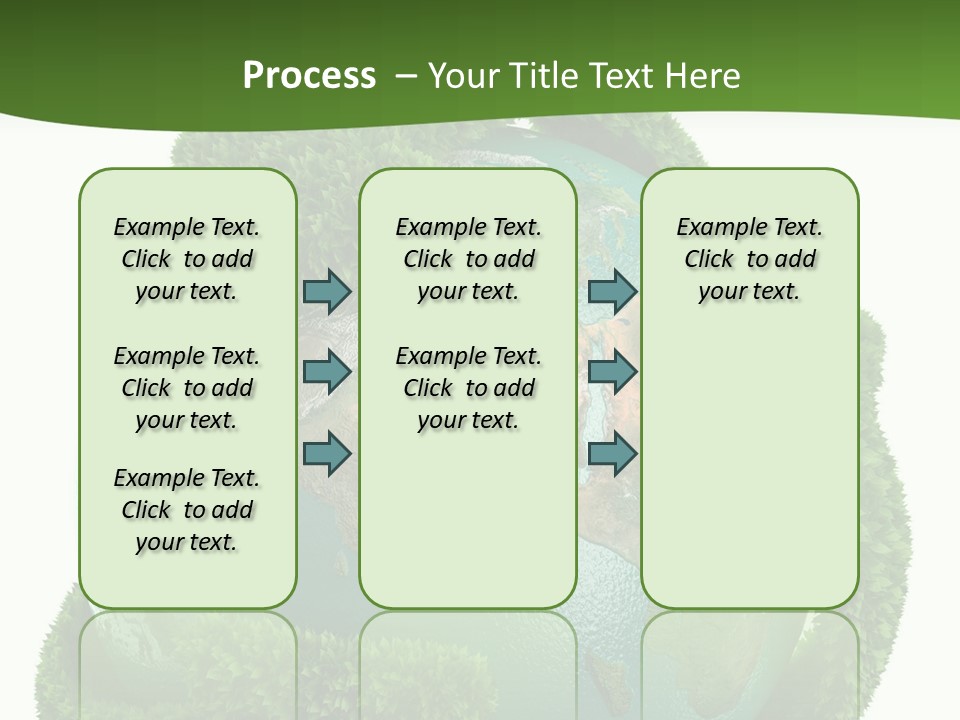 Eco Concept Blue PowerPoint Template