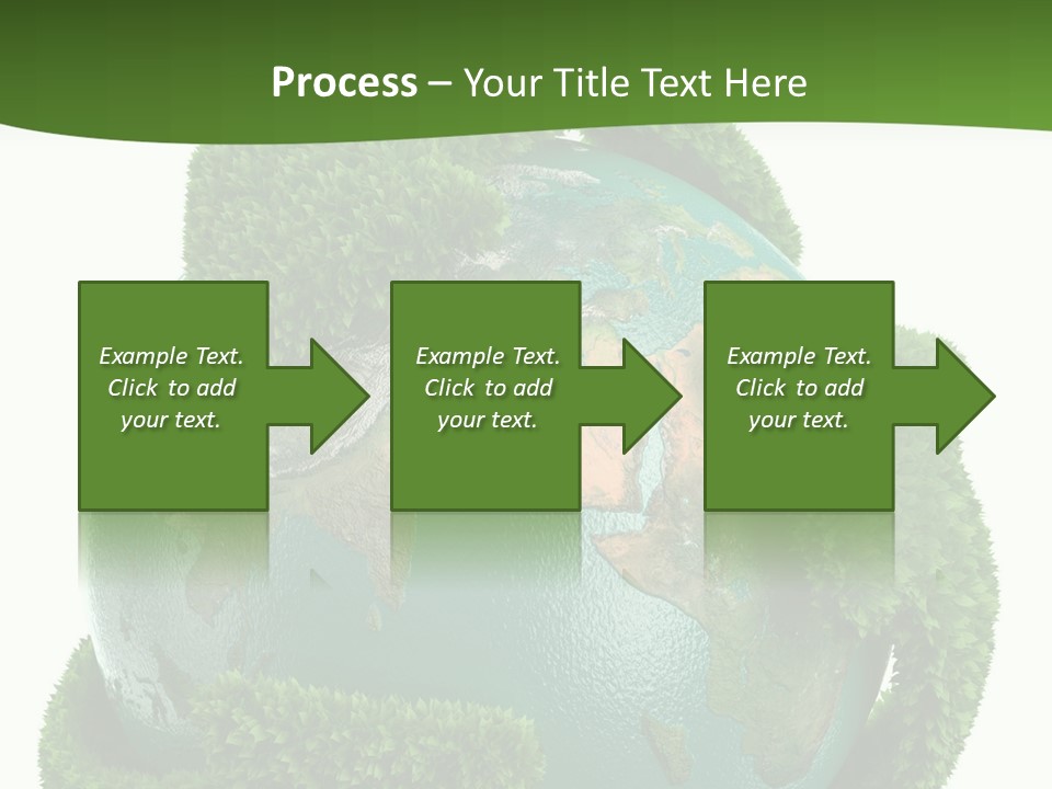 Eco Concept Blue PowerPoint Template