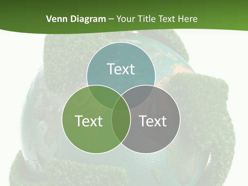 Eco Concept Blue PowerPoint Template