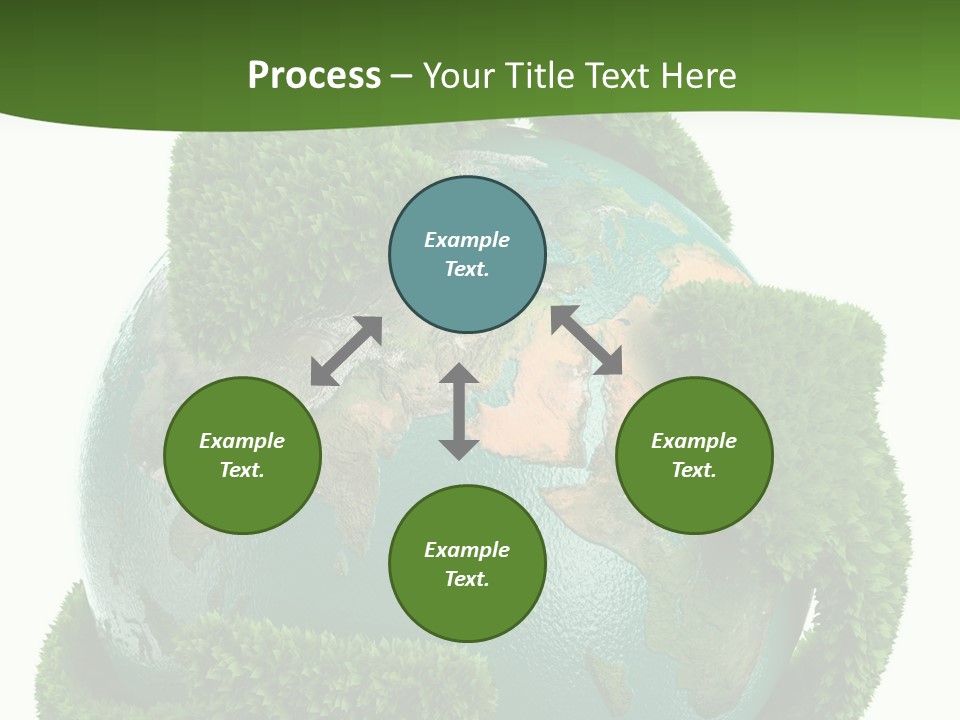 Eco Concept Blue PowerPoint Template