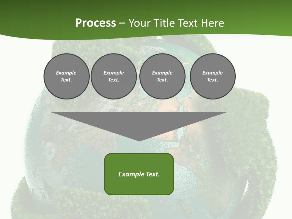 Eco Concept Blue PowerPoint Template