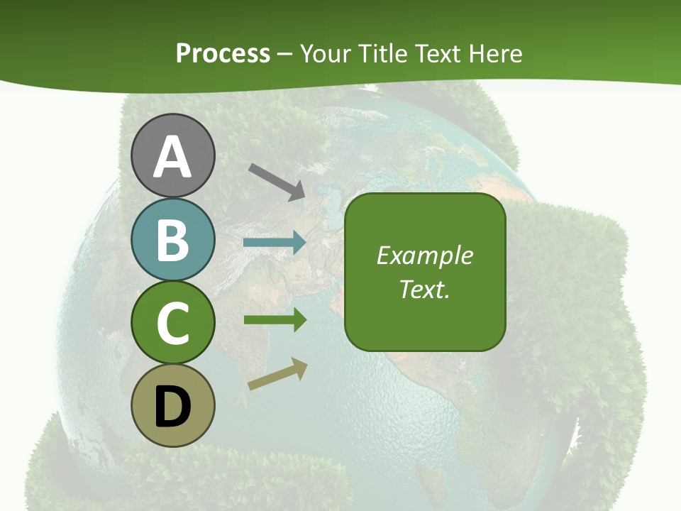 Eco Concept Blue PowerPoint Template