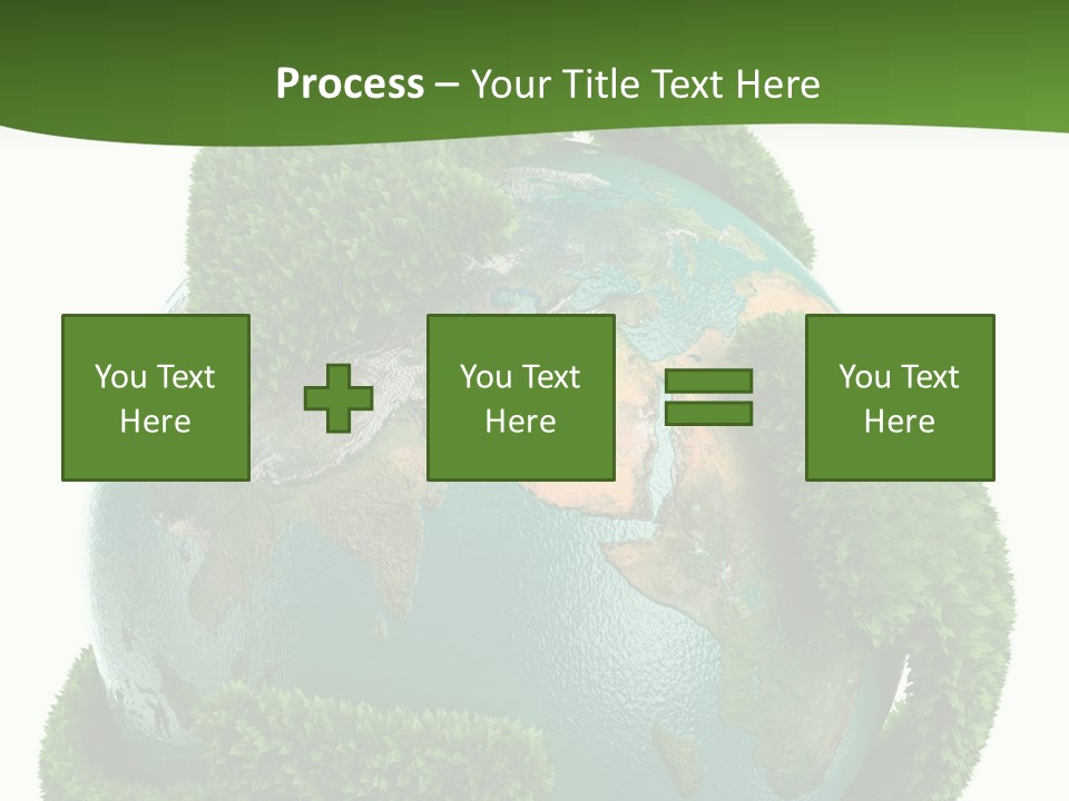 Eco Concept Blue PowerPoint Template