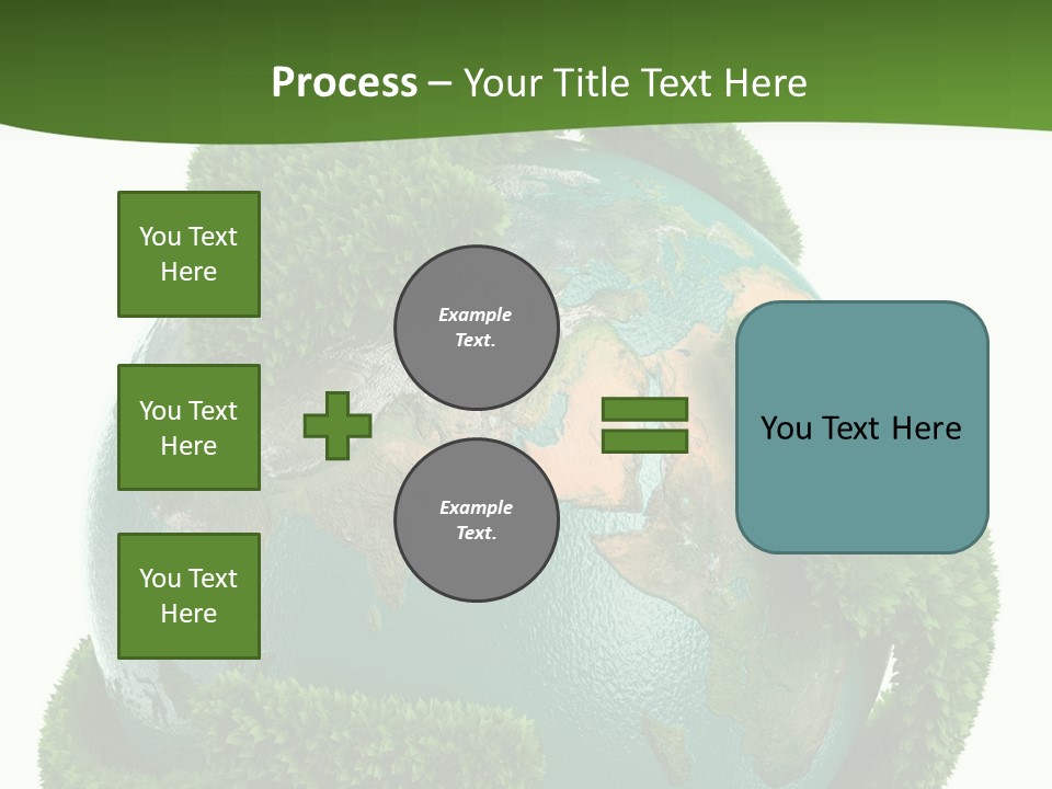 Eco Concept Blue PowerPoint Template