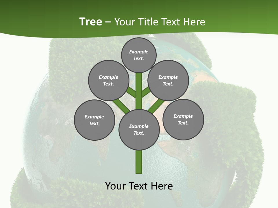 Eco Concept Blue PowerPoint Template