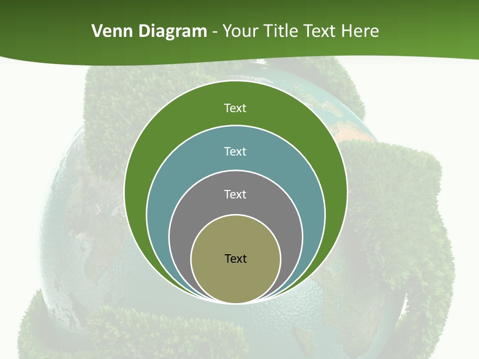 Eco Concept Blue PowerPoint Template