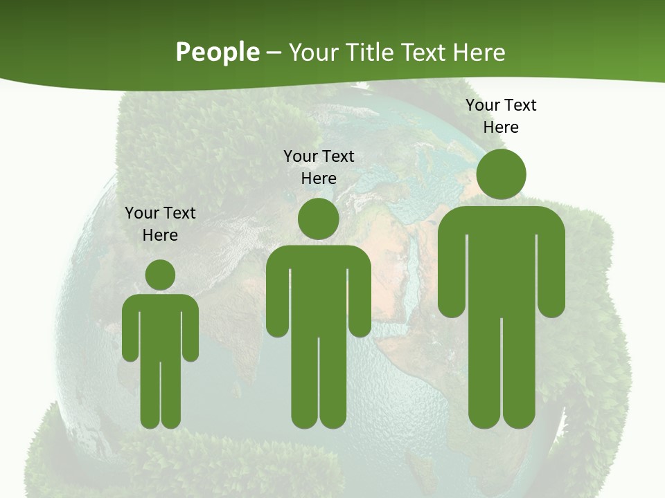 Eco Concept Blue PowerPoint Template