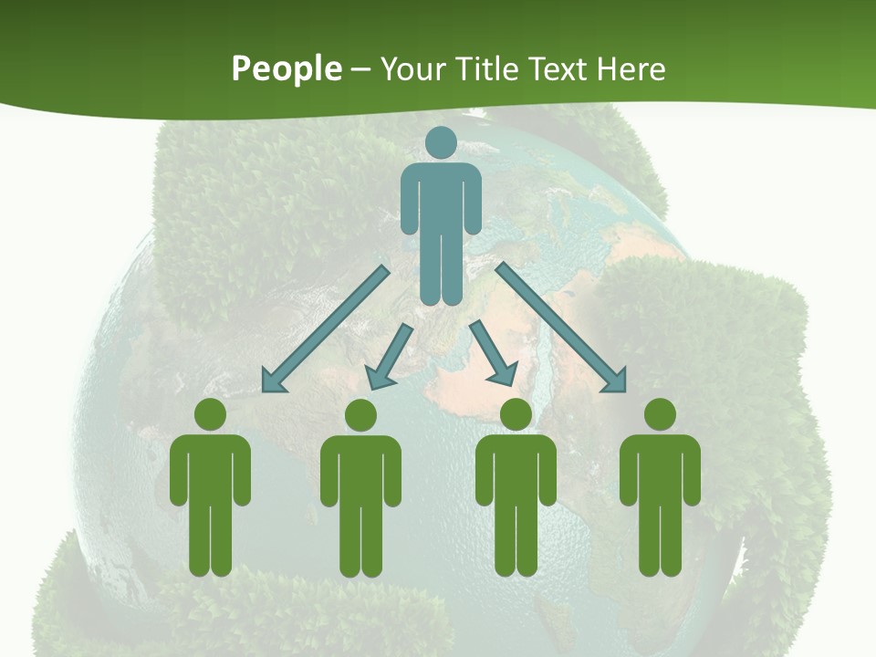 Eco Concept Blue PowerPoint Template