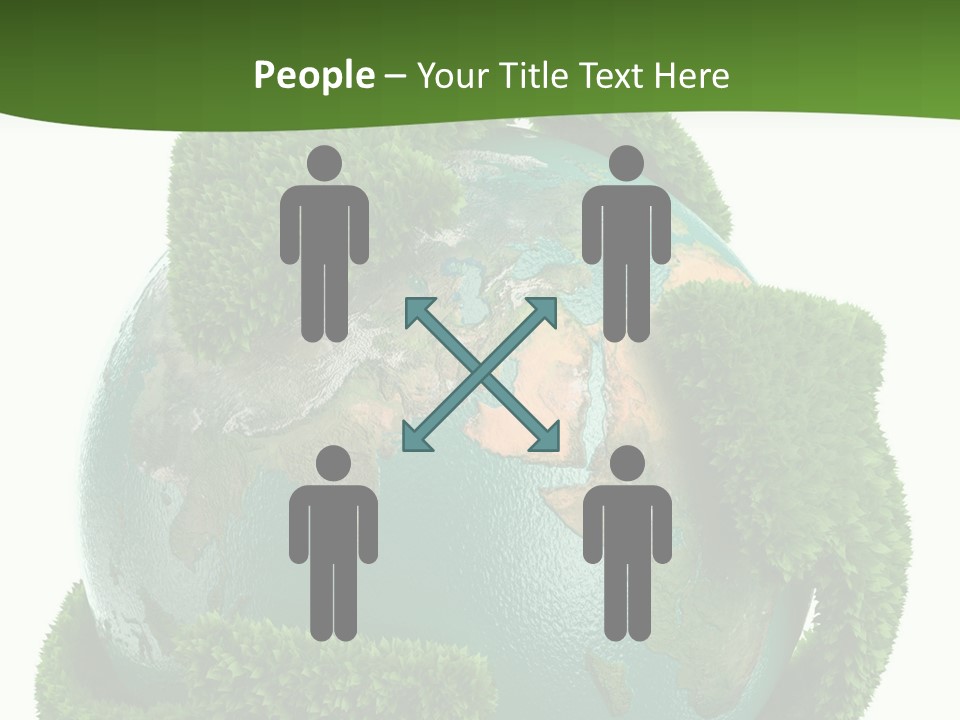 Eco Concept Blue PowerPoint Template