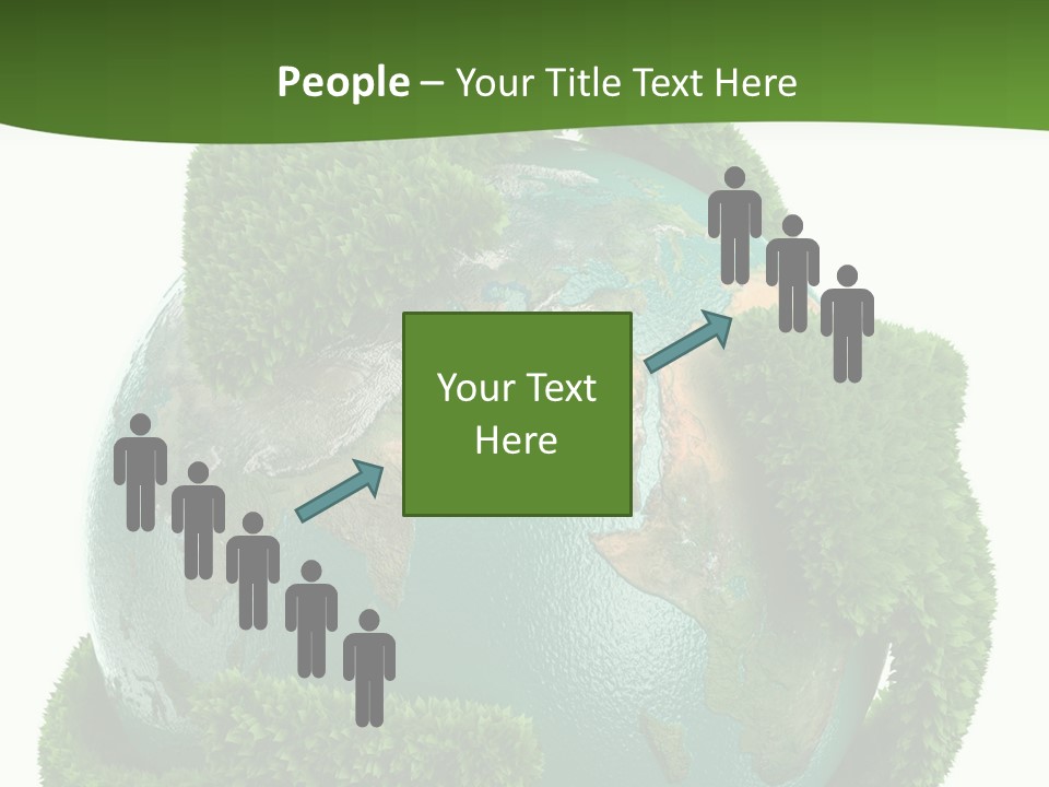 Eco Concept Blue PowerPoint Template