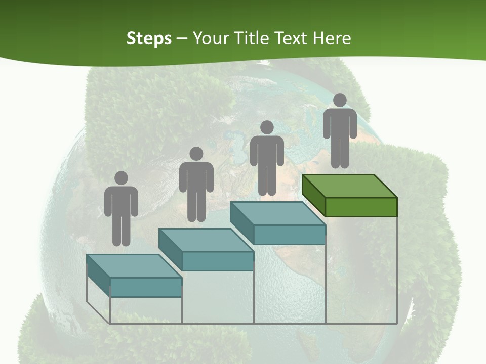 Eco Concept Blue PowerPoint Template