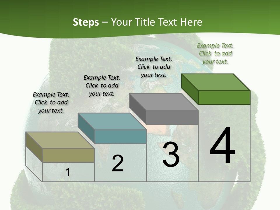 Eco Concept Blue PowerPoint Template