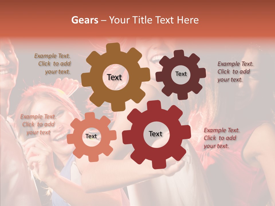 Nightlife Excitement Dynamism PowerPoint Template