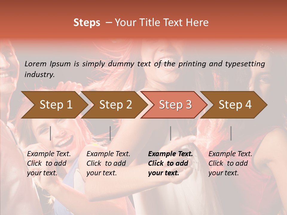 Nightlife Excitement Dynamism PowerPoint Template