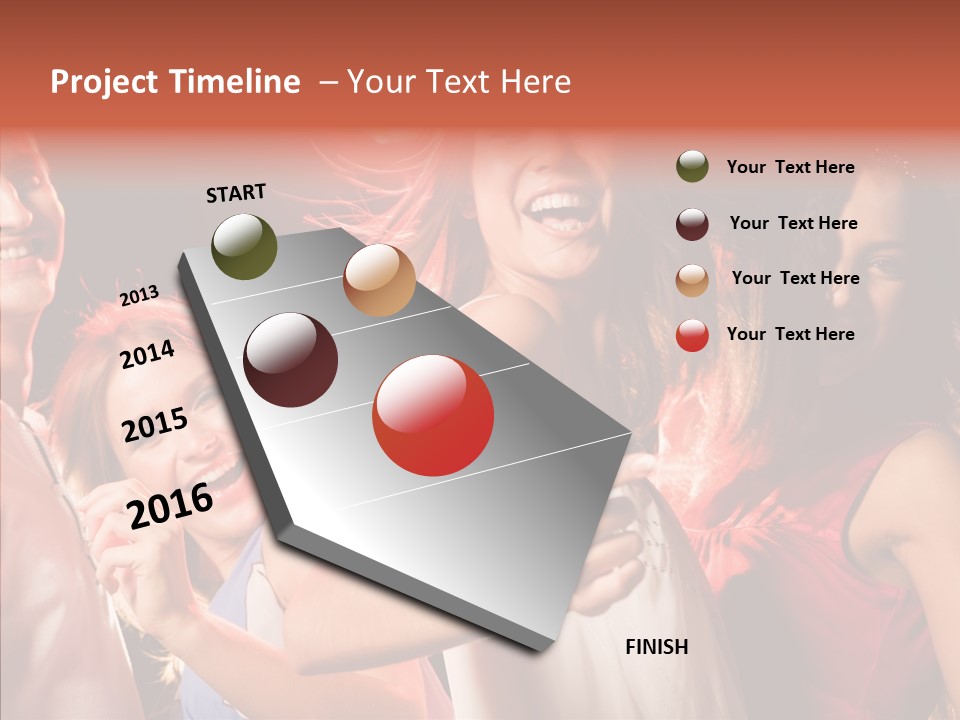 Nightlife Excitement Dynamism PowerPoint Template